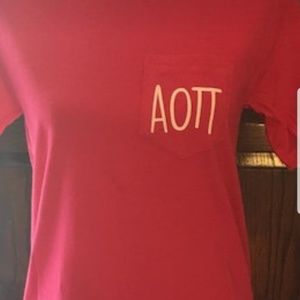 Alpha Omicron Pi tee shirt